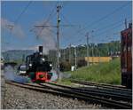 The Blonay Chamby Railway G 2x 2/2 105 in Blonay.