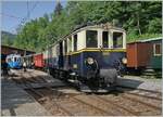 The Blonay Chamby Railway MOB FZe 6/6 2002 (DZe 6/6 2002) in Chaulin. 

04.06.2022