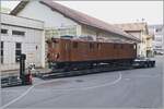 The Blonay-Chamby Bernina Bahn Ge 4/4 81 is comming back!     Vevey, 18.10.2022