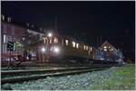  La DER du Blonay-Chamby  / The end of the saison; The Bernina Ge 4/4 81 with the last train of the saison 2022 in Blonay. 

30.10.2022