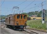 The Bernina Bahn RhB Ge 4/4 81 by the Blonay-Chamby Railway in Blonay. 

29.05.2023