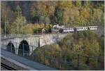 The SWG G 2x 2/2 N° 105 by the Blonay Chamby Railway on the way to Blonay by Vers Chez Robert.