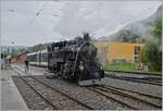 The BFD HG 3/4 N° 3 by the Blonay Chamby Railway in Blonay.