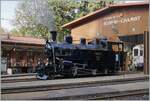 The BFD HG 3/4 N° 3 by the Blonay-Chamby Railway in Chaulin.

29.10.2022