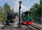 Nostalgia & Vapeur 2021 (Whitsun Festival) The Blonay-Chamby railway BFD HG 3/4 N° 3 and the G 2/2 N° 4  Rimini  in Chaulin.

May 22, 2021