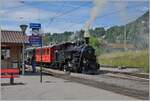 The BFD HG 3/4 n° 3 by the Blonay-Chamby Railway in Blonay.