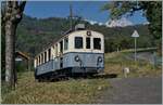  Le Chablais en fête  at the Blonay Chamby train. The well-maintained ASD BCFe 4/4 N° 1 on its  round  trip from Chaulin to Cornaux and Chamby and back to Chaulin at the photo stop in  Plambuit  respectively. Cornaux.

September 9, 2023