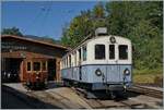  Le Chablais en fête  at the Blonay Chamby train. In addition to the BCFe 4/4 N° 1  TransOrmonan , built in 1913 and rebuilt in 1940, the B-C's own and beautifully prepared A-L CF 2 N° 21 and the BVB He 2/2 N° 2, which is hardly visible here, also bring some Chablais ambience to Chaulin.

September 9, 2023