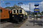 Festival Suisse de la vapeur 2024 / Swiss Steam Festival 2024 of the Blonay-Chamby Bahn - 

The MOB FZe 6/6 2002 is arriving wiht his service at the Blonay Station. 

 May 19, 2024 