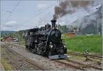 The BFD HG 3/4 N° 3 by the Blonay Chamby Railway in Blonay.