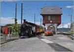Festival Suisse de la vapeur 2024 / Swiss Steam Festival 2024 of the Blonay-Chamby Bahn - The Blonay-Chamby BFD HG 3/4 N° 3 in Chamby.