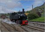 The SEG G 2x 2/2 105 of the Blonay Chamby Railway was in use at the opening of the 2024 season and is shunting in Blonay to take over one of the first steam train of the season to Chaulin. 

May 4, 2024