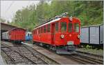 The RhB Bernina Bahn ABe 4/4 I No. 35 of the Blonay Chamby Railway has arrived in Chaulin and will return to Blonay after a short turnaround.

May 3, 2025