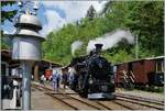 The BFD HG 3/4 N° 3 by the Blonay Chamby Railways with his steam service is arrivet at the  Chaulin Station.

11.05.2025