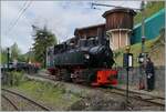 The SEG G 2x 2/2 105 by the Blonay Chamby Railway is shunting in Chaulin.

24.05.2024
