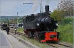 The SEG G 2x 2/2 105 by the Blonay Chamby Railway is shunting in Blonay. 

24.05.2024