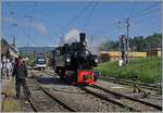 The SEG G 2x 2/2 105 by the Blonay Chamby Railway is shunting in Blonay.

07.05.2022