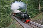 Les chemin de fer disparus - The Vanished Railways (Zell - Todtnau 1889 1967) - The SEG G 2x 2/2 105 of the Blonay - Chamby Railway wiht his steamer-service on the way from Blonay to Chaulin in the wood by Blonay 

September 13, 2025