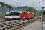 Les chemin de fer disparus - The Vanished Railways (RhB Bellinzona -Mesoco 1907 - 2016) The RhB Abe 4/4 N° 35 in Blonay. 

14.09.2025