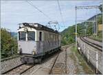 Les chemins de fer disparus - The Vanished Railways (LLB 1915-1967) The Leuk Leukerbad Bahn (LLB) railcar ABFe 2/4 No. 10 of the Blonay Chamby Railway is arriving at the Chamby Station.

14.09.2025