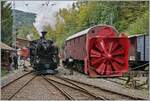 The BFD HG 3/4 N° 3 by the Blonay-Chamby Railway is shuting in the Chaulin Station.

04.10.2025
