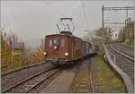 La DER de la saison 2025/ The end of the season for the Blonay-Chamby Railway 2025 - For several years now, the Blonay-Chamby Railway has been showing off its magnificent rolling stock in action with a more condensed timetable at the end of the season: The BOB HGe 3/3 No. 29 of the Blonay Chamby Railway reaches the Chamby stop with passenger train 2907 from Blonay to Chaulin.
25 October 2025 La DER de la saison 2025/ The end of the season for the Blonay-Chamby Railway 2025 - For several years now, the Blonay-Chamby Railway has been showing off its magnificent rolling stock in action with a more condensed timetable at the end of the season: The BOB HGe 3/3 No. 29 of the Blonay Chamby Railway reaches the Chamby stop with passenger train 2907 from Blonay to Chaulin.
25 October 2025