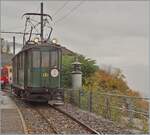 La DER de la saison 2025 / The end of the Blonay-Chamby Railway's season 2025 - For several years now, the Blonay-Chamby Railway has been showing off its magnificent rolling stock in action at the end of the season with a condensed timetable: The CGTE Fe 4/4 151 is waiting in his departure ot Chaulin in Chaumby. 
25 October 2025 La DER de la saison 2025 / The end of the Blonay-Chamby Railway's season 2025 - For several years now, the Blonay-Chamby Railway has been showing off its magnificent rolling stock in action at the end of the season with a condensed timetable: The CGTE Fe 4/4 151 is waiting in his departure ot Chaulin in Chaumby. 
25 October 2025