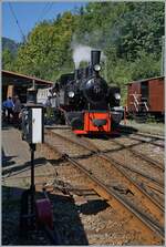The SEG G 2x 2/2 105 by the Blonay Chamby Railway in Chaulin. 

24.08.2025