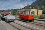 The Dm 2/2 N� 3  Biniou  by the Blonay Chamby Railway in Blonay. 

07.09.2024
