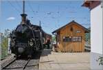 The BFD HG 3/4 No. 3 has arrived in Chamby with its steam train and will shortly depart for Chaulin.

May 9, 2026