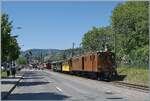 Swiss Steam Festival 2026

The Bernina Railway RhB Ge 4/4 81 of the Blonay-Chamby Railway departs Blonay with its passenger train to Chaulin.

May 24, 2026