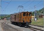 The Swiss Steam Festival 2026 - the nice Bernina Bahn Ge 4/4 81 by the Blonay Chamby Railway is waiting in Blonay for his next service. 

24.05.2026
