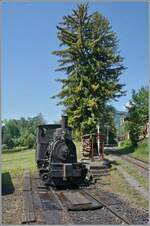 The Suisse steam festival 2026 - die Guest locomotive G 2/2 TICINO is waiting in Chaulin for his next service. 

May 25, 2026 