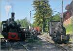 The Swiss Steam Festival 2026 - The SEG G 2x 2/2 105 and the guest locomotive G 2/2 TICINO are waiting on the Chaulin Museum Train Station

May 25, 2026 

