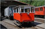 The Dm 2/2 No. 3  Biniou  - unmistakably originating from Brittany - is standing in Chaulin and will be put into service in a few minutes for a special train to Chamby for connecting passengers to the MOB.

June 7, 2026