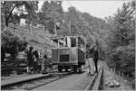 The 'turntable' carried on the Dm 2/2 No. 3 is set up, and now the Biniou can carefully drive onto the turntable.

September 8, 2024