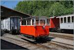 The Dm 2/2 No. 3 'Biniou' of the Blonay Chamby Railway in Chaulin. A few minutes later, the Dm 2/2 No. 3 will make a special trip to Chamby for MOB connecting passengers.

June 7, 2026