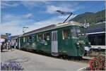 Around the railway / Around the iron railway (Autumn event 2024) - The visiting GFM Historique BDe 4/4 141, 'Le Binou,' and the MOB Gm 4/4 2004, which is not visible here, gave this year's autumn event of the Blonay-Chamby Railway a very special look ...