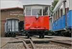 In Chaulin stands the Dm 2/2 No. 3 Biniou. The small draisine will shortly depart as an extra train to Chamby.

June 15, 2025