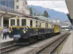 The railway adventure of the Bernese Oberland - the MOB FZe 6/6 2002 has arrived in Montreux with its Riviera Belle Epoque train 200207E coming from Blonay and now has to be maneuvered for the return journey.

September 5, 2026