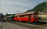 RhB ABe 4/4 n 35 an an SBB C4 in Blonay. 
12.06.2011