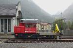 Side view on 234 136 at Erstfeld on a very rainy 19 September 2021.