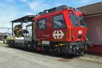 SBB 'Traktor' 234 436 stands stabled at the SBB works in Olten during an Open day on 21 May 2022.