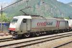 On 6 June CrossRail 185 578 was at Erstfeld.