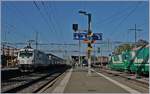 The RailCare Rem 476 454 (UIC 91 85 4476 454-4 CH-RLC) in Morges.

19.04.2018