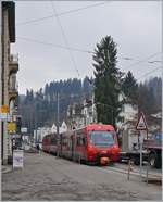 A AB local train to St Gallen by (St Gallen) Riethüsli.