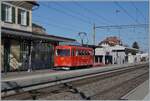 The rack railway from Rheineck to Walzenhausen is part of the Appenzeller Bahnen Group. The small railway has a track gauge of 1200 mm and has only one powered vehicle, the AB BDeh 1/2 No. 1 'Liseli,' seen here arriving in Rheineck.

March 23, 2021