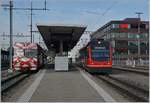 The asm Be 4/8 111  Jupiter  to Solothurn and the Bt (1) 12 with his Be 4/4 14 (ex FW) to St Urban in Langenthal.