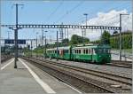 The  BAM (MBC) local train 121 from Bière is arriving at Morges.
30.05.2014