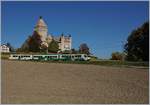 A BAM local train by the Castle of Vufflens.
17.10.2017